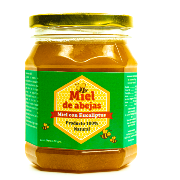 Miel con Eucaliptus Pote 500 grs.