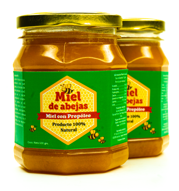 Miel con Propóleo Pote 500 grs. - Imagen 2
